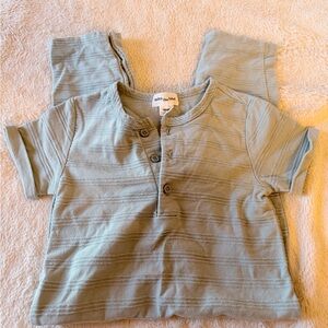 Miles the Label 18m Sage Green Henley jumpsuit